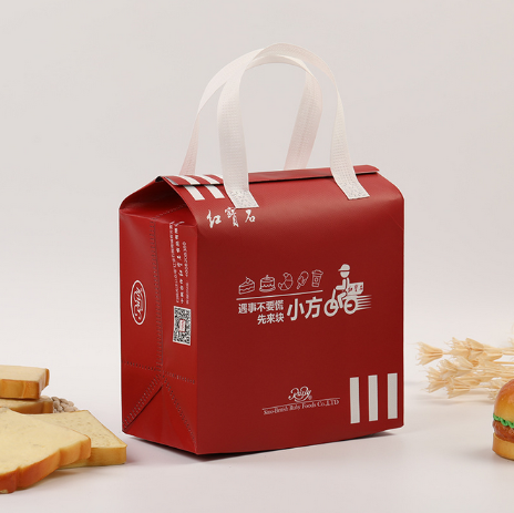 新款時(shí)尚保溫包 手提便當(dāng)包 便攜學(xué)生餐包上班帶飯包 鋁箔保溫袋